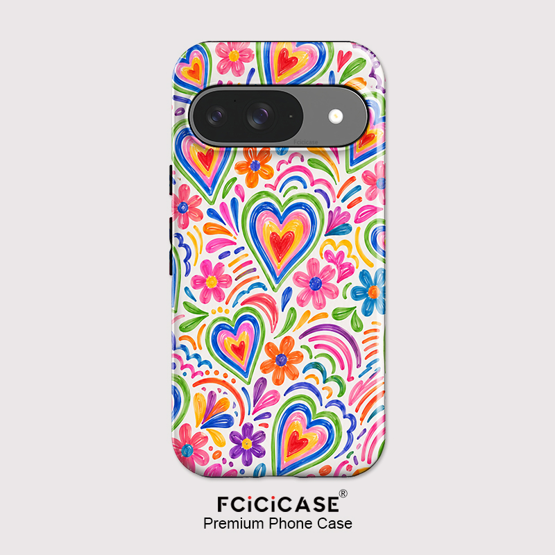 Google Pixel 9 - Чехол Fcicicase с узором в виде