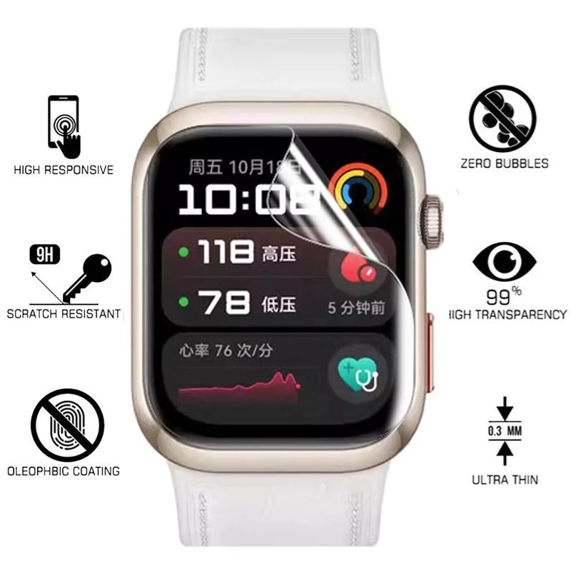 Гидрогелевая пленка из ТПУ для – обзор и цена Smartwatch Screen Film
