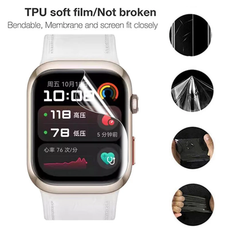 Гидрогелевая пленка из ТПУ для – обзор и цена Smartwatch Screen Film