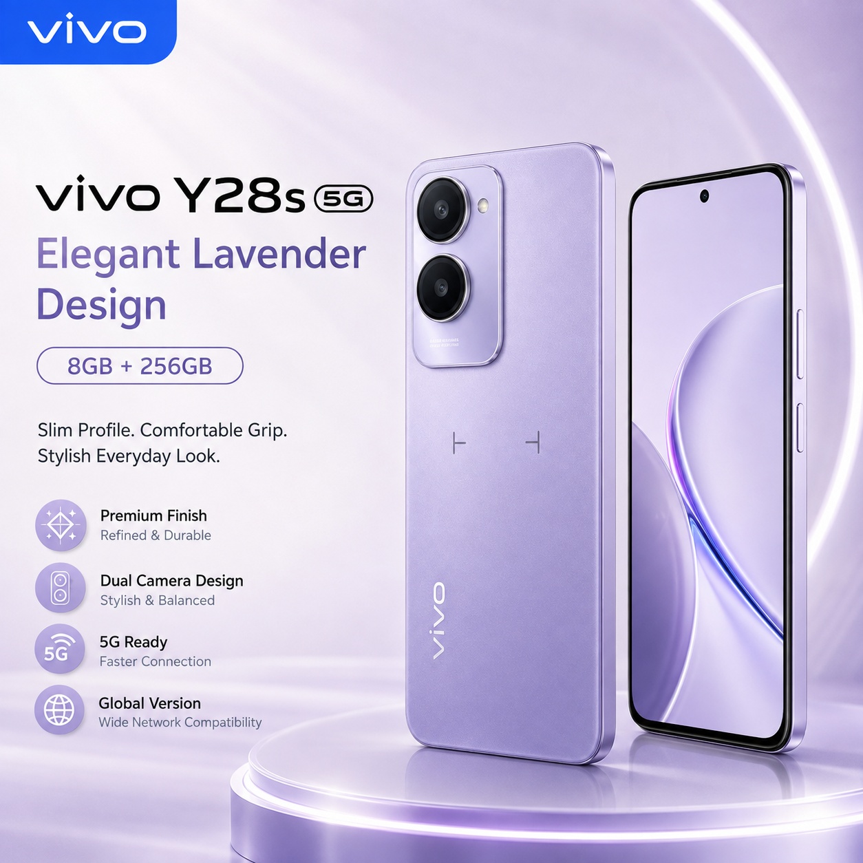 Новый смартфон vivo Y28s 5G 20 – обзор и цена Vivo Y28