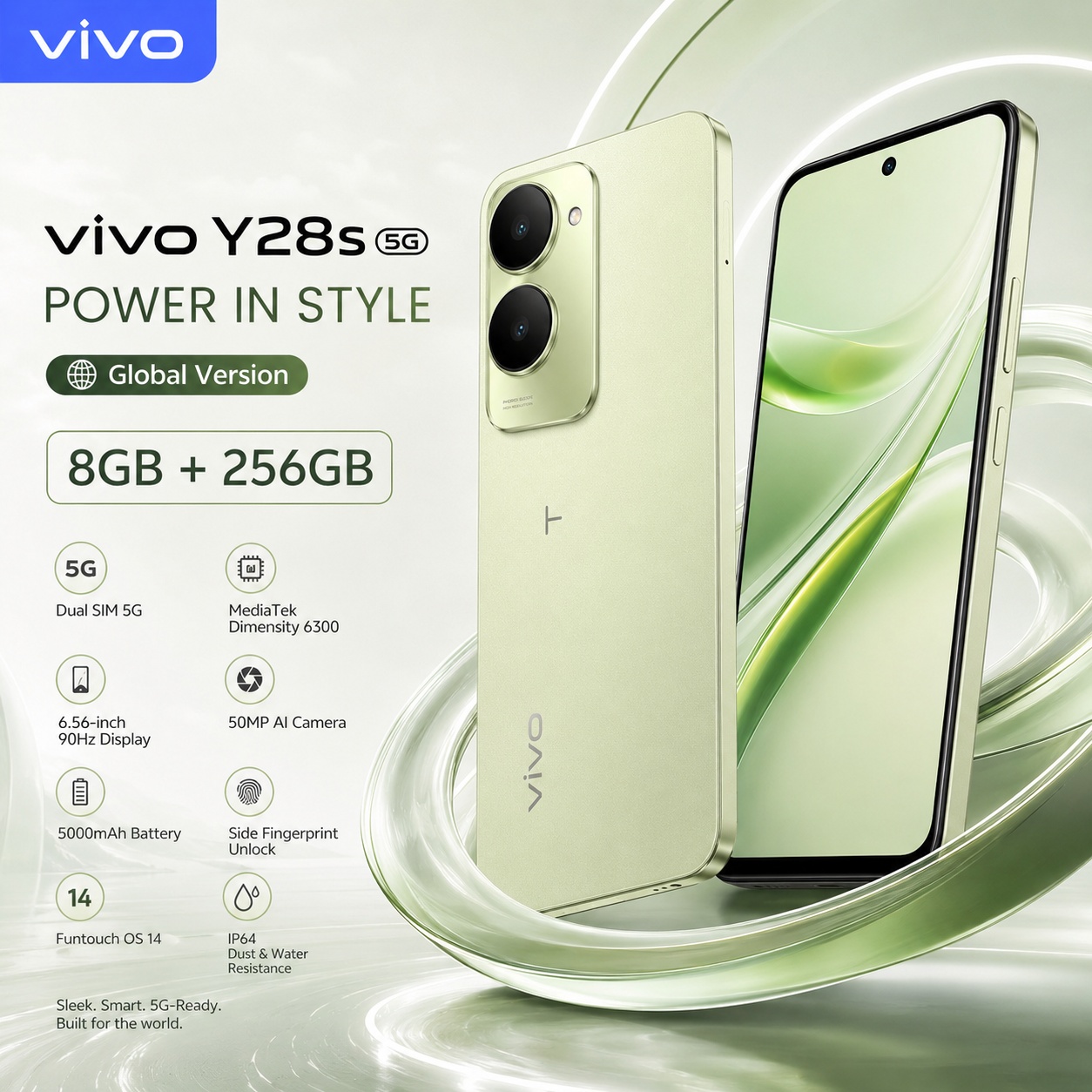 Новый смартфон vivo Y28s 5G, 8 – обзор и цена Vivo Y28